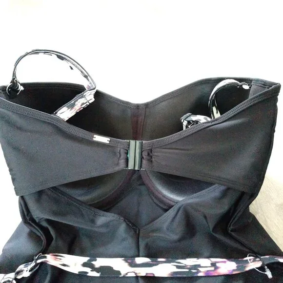 NWOT Panache Swim Florentine Sweetheart Belt Detail One Piece Swimsuit - Picture 6 of 13